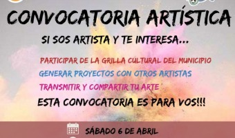 CONVOCATORIA A ARTISTAS LOCALES